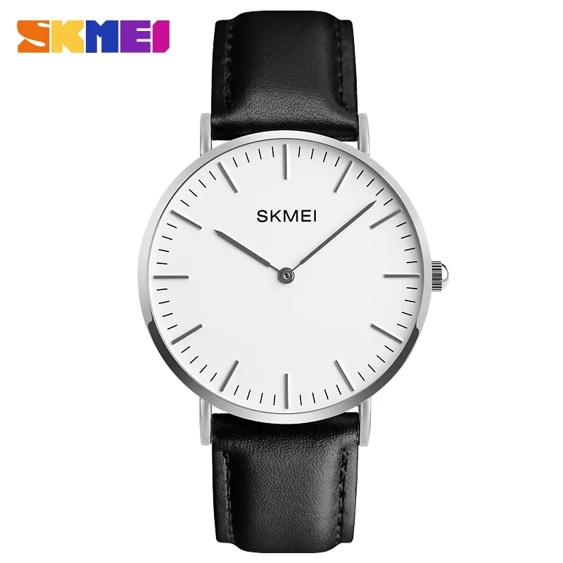 Новые модные часы SKMEI, женские парные часы, ультра тонкие кварцевые часы, элегантные женские часы, женские наручные часы, Montre Femme