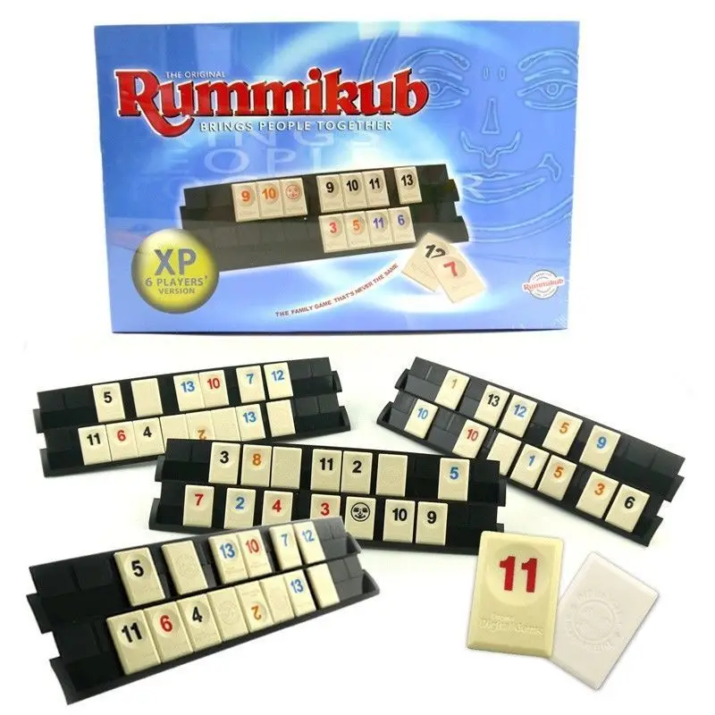 THE ORIGINAL RUMMIKUB BOARD GAME FAMILY PARTY TRAVEL SET RUMMY KID