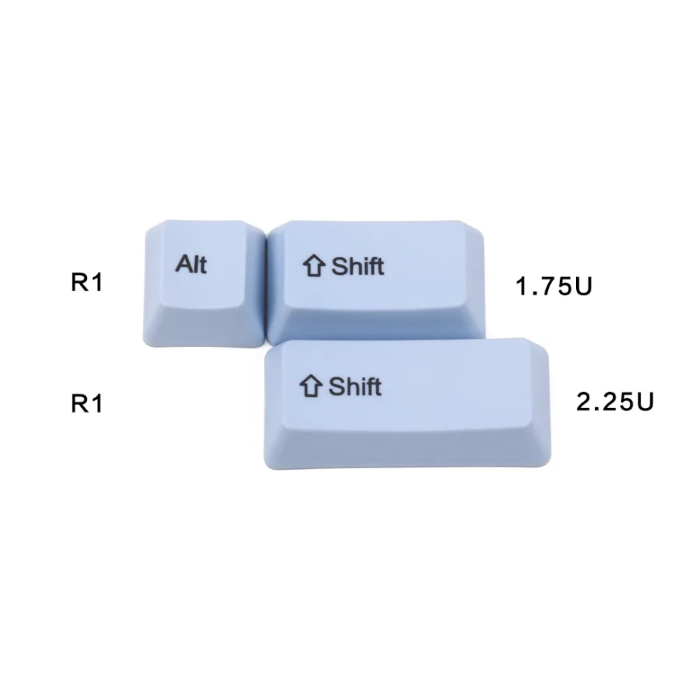 Синий бежевый оранжевый краситель Sub толстый PBT OEM профиль Keycap для dz60 gk64