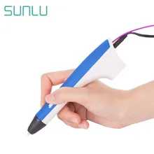 SUNLU M1 3d принтер Ручка для детей Образование 3D печать карандаш Diy игрушки гаджет для детей и взрослых поддержка PCL/PLA нити