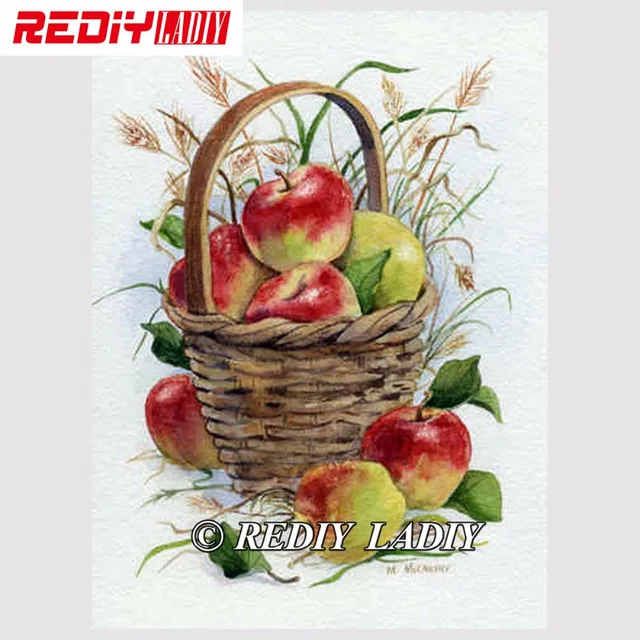 diy diamond painting basket