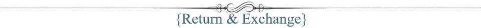 Return & Exchange