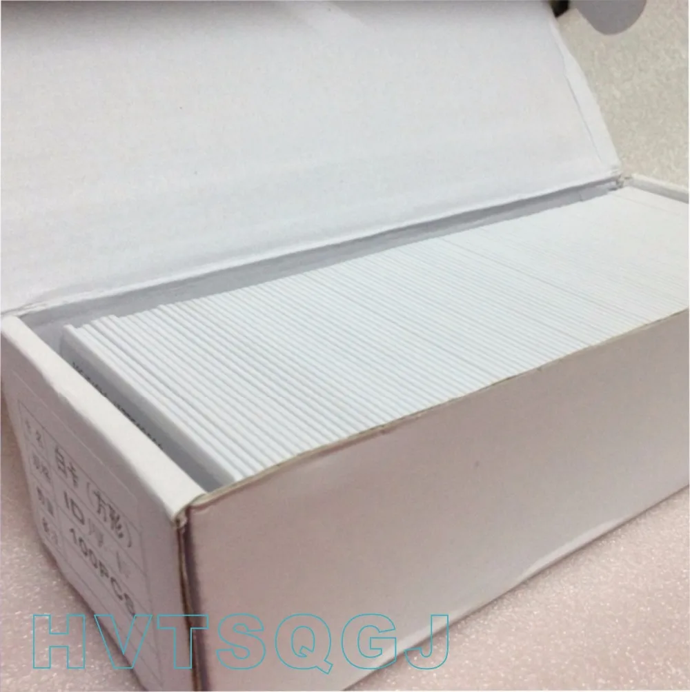 1000 шт./лот 125 кГц пустой ПВХ RFID R/W EM4305 карта