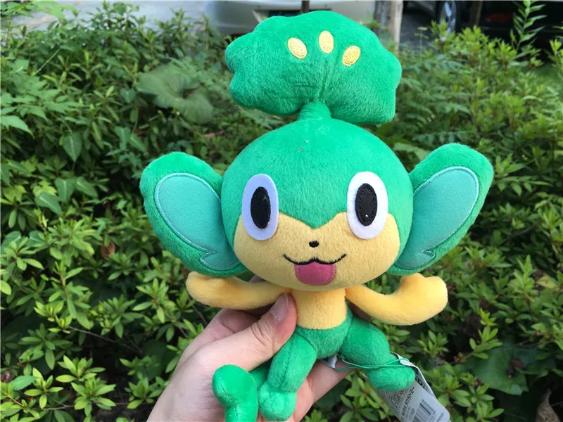Geniune Такара Tomy Pokemon Go Плюшевая Кукла " /23 см Pansage игрушка фигурка новая с биркой