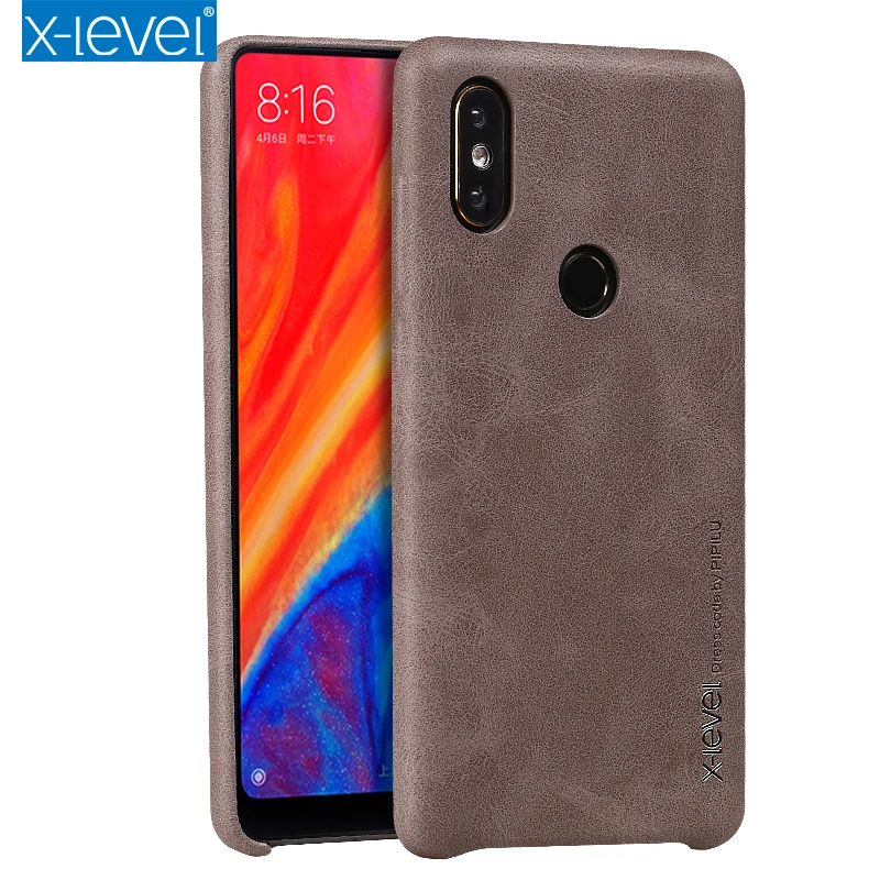 

Mi6 Mi6X Case X-Level Vintage Leather Phone Case For Mi 8 Mi8SE Utral thin Retro Back Cover For Xiaomi Mi 6 Mi 6X Mi8 Mi8SE Case