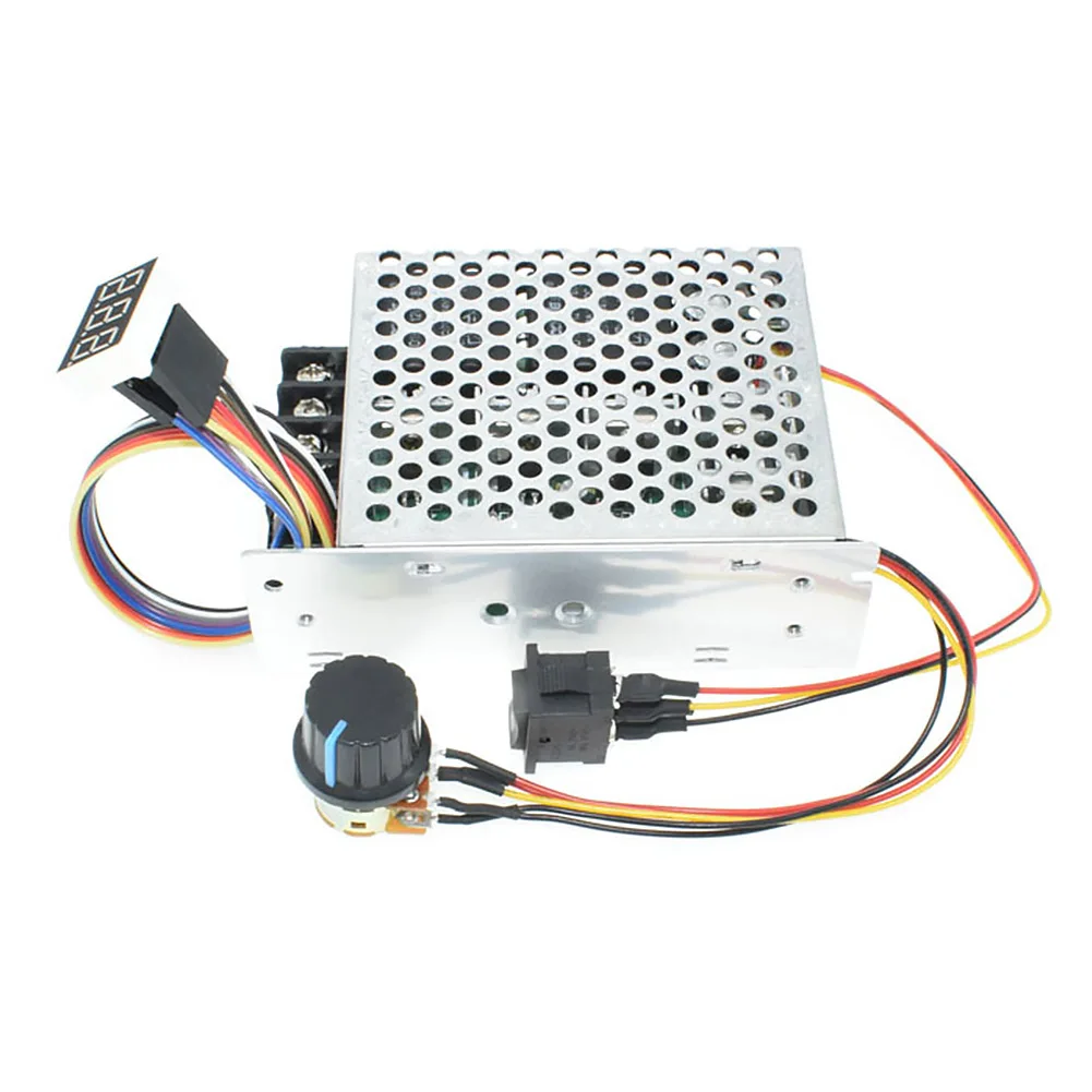 

Motor Governor Tachometer Board Parts DC Drive Switch Reversible Durable Speed Controller Stepless Adjustable Digital Display