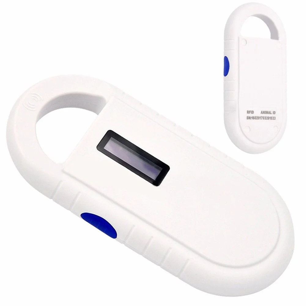 

Portable RFID 134.2Khz Animal Pet Microchip Recognition Reader Ear Tag Scanner SL@88