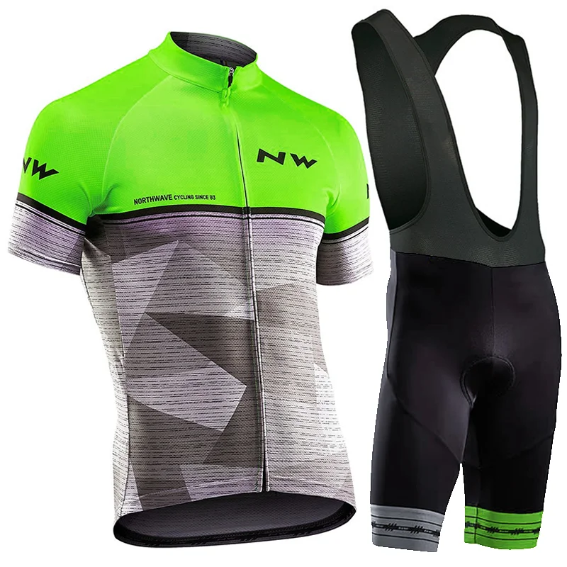 Northwave Pro одежда для велоспорта оборудование/гоночный велосипед быстросохнущая одежда Мужская одежда для велоспорта Джерси Набор Ropa ciclismo Maillot - Цвет: 2