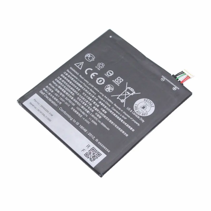 1x New 3000mAh B2PS5100 Battery For HTC One X9 Dual X9E E56ML X9u