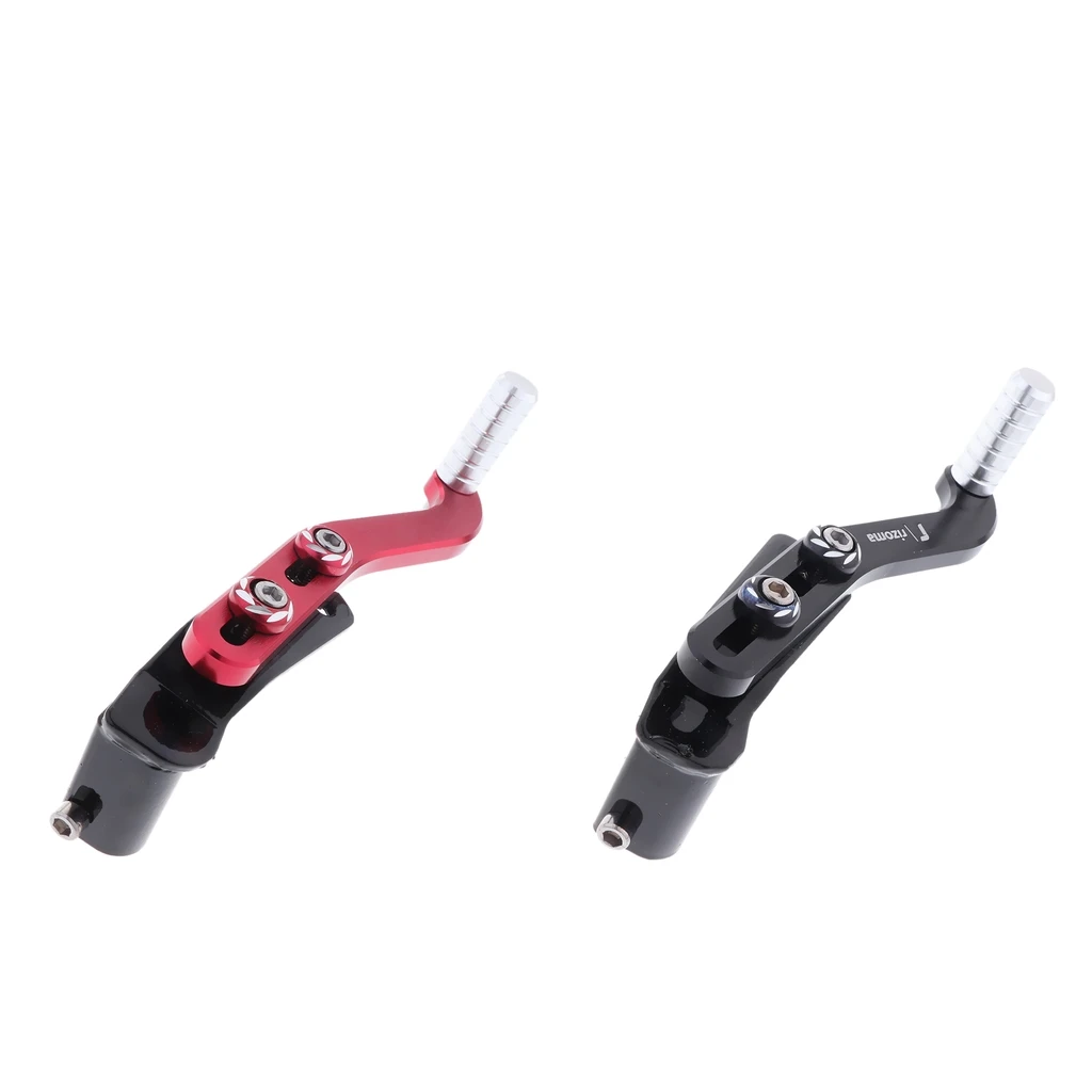 CNC Alloy Folding Gear Shift Shifter Lever for Motorcycle Scooter Black+Red Colorful hign quality alloy