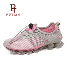 

PU TIAN Comfortable Light Weight Women Running Shoes Breathable Athletic Mesh Sneaker For Women Outdoor Sport Shoes Female 35-40