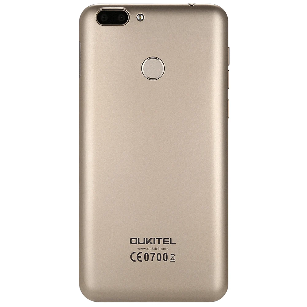 OUKITEL U20 плюс 4 г Phablet 5 ''ips Экран Android 6 0 MTK6737T ядра 1 ГГц 2 ГБ + 16 5MP 13MP камеры