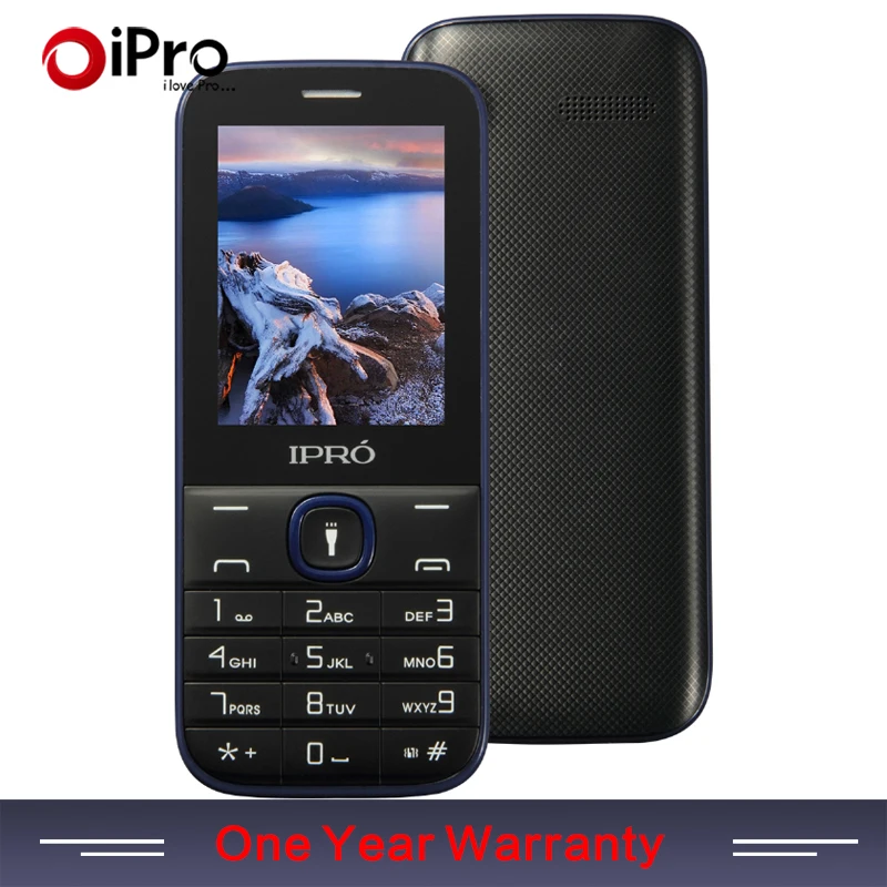 Оригинальный ipro телефон I324F 2.4 дюймов старейшин мобильный Celular