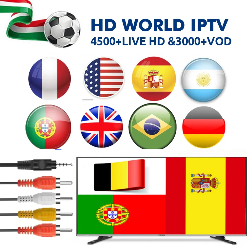 IP tv M3u tv BOX подписка бразильские итальянские Великобритания немецкий французский испанский Mediaset Премиум для Android Box Enigma2 Smart tv PC Linux