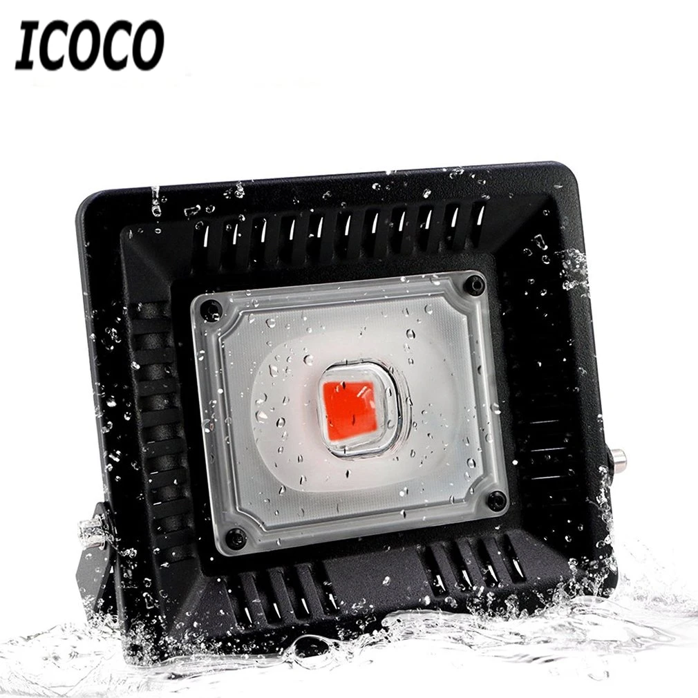 

ICOCO Plant Growth Lamp LED Bulbs Lamp Promoting Grow Bloom Light 110V 220V 50W Spot Light Flexible Lamp For Indoor Plant Sale