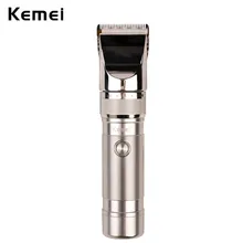 Low-noise Professional Cut Trimmer For Man & Kids Kemei Rechargeable Hairclipper Trimmers Hair Cutting Machine Hair Shaver 17_00