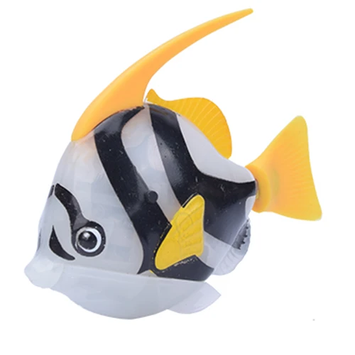 Игрушечная рыба с питанием от аккумулятора - Цвет: Angelfish Grey