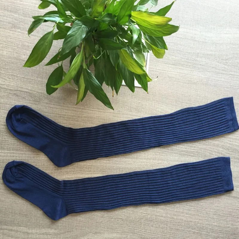 1 пара, носки до бедра, вязаные теплые гольфы, длинные Хлопковые женские сексуальные теплые носки, черные, серые женские носки medias de mujer