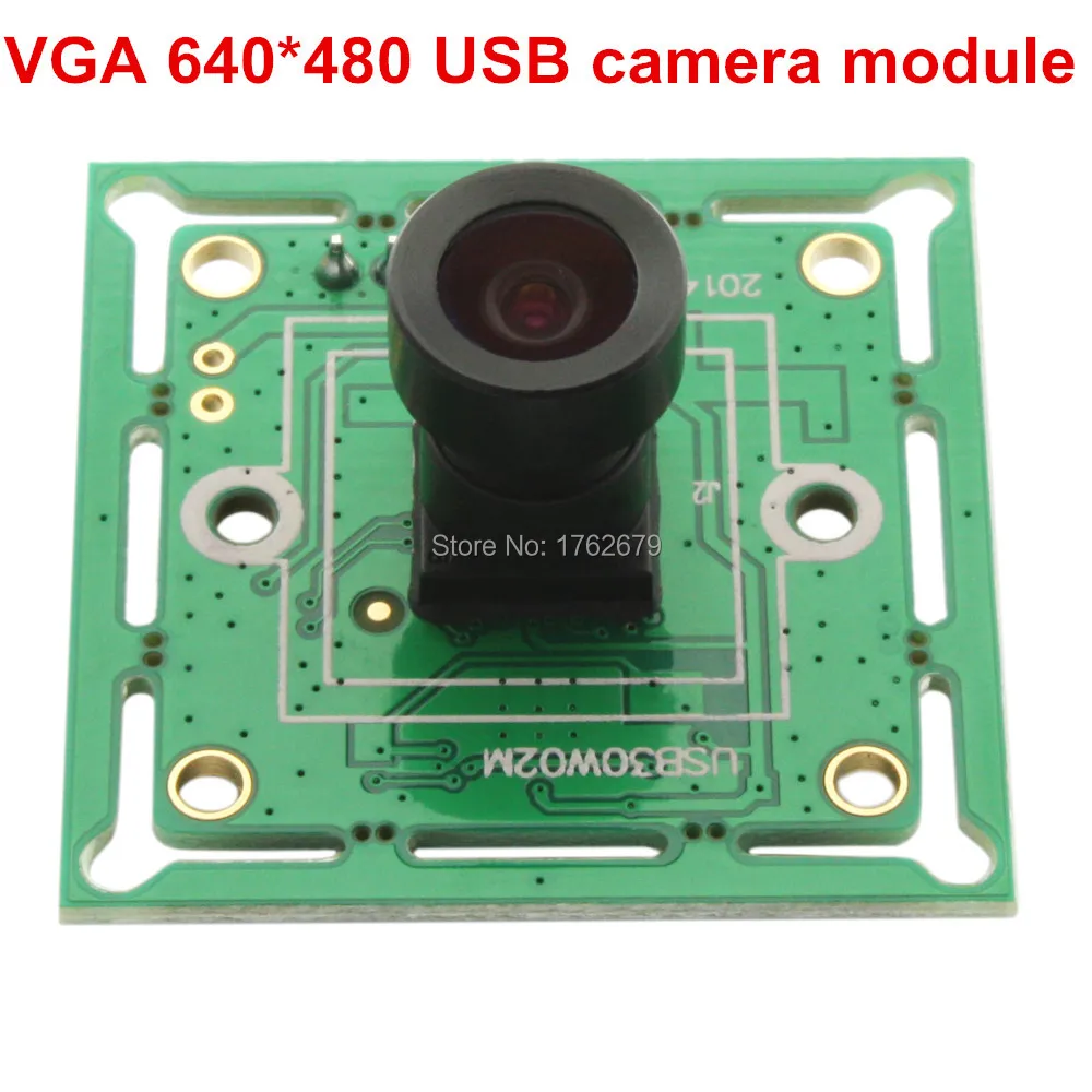

VGA 640x480 mini usb board M7 100 degree lens CMOS OV7725 Micro VGA security Surveillance camera module