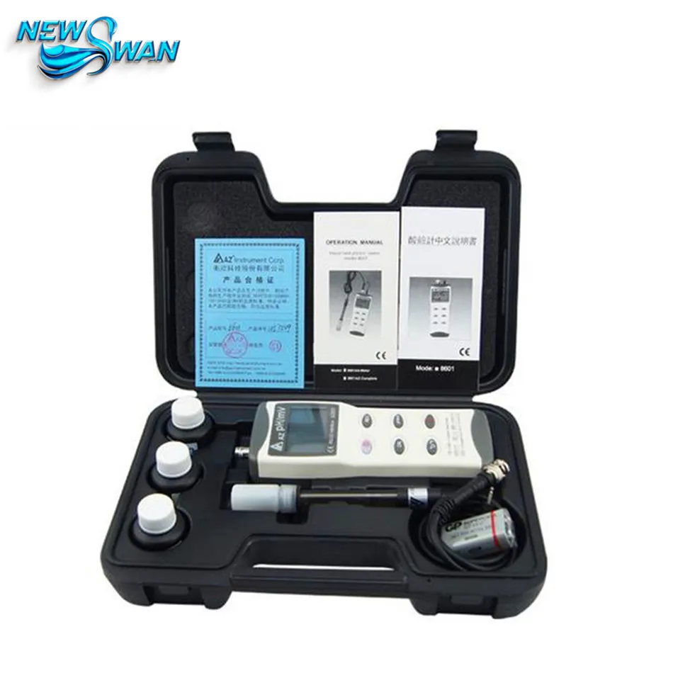 AZ8601 портативный Handel большой ЖК рН метр AZ 8601PH и МВ температуры|Измерители pH| |