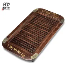 63,5*35,5*6 см твердый деревянный Ke деревянный поднос для час маленький чайный лоток для хранения воды дренажный чай Настольный набор для чая подарок