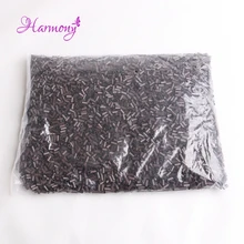 5000 шт./пакет 3,0x2,6x6,0 мм пластина края медное кольцо замки нет раструбные медные микрокольца, бусины для предварительно скрепленные волосы расширение