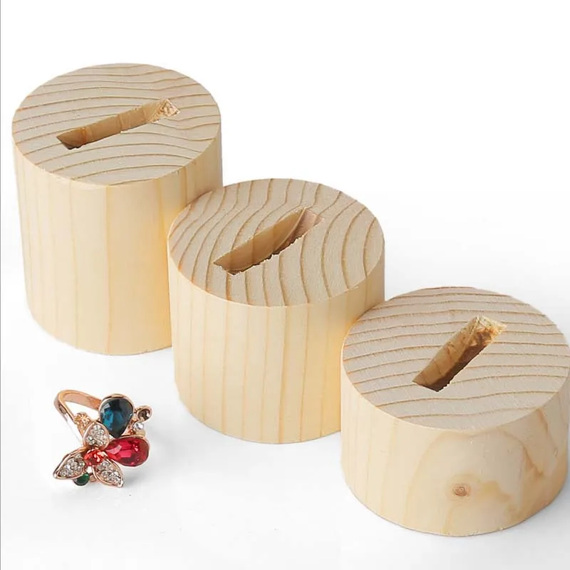 Solid Wood Ring Display Jewelry Display Props Framein Jewelry
