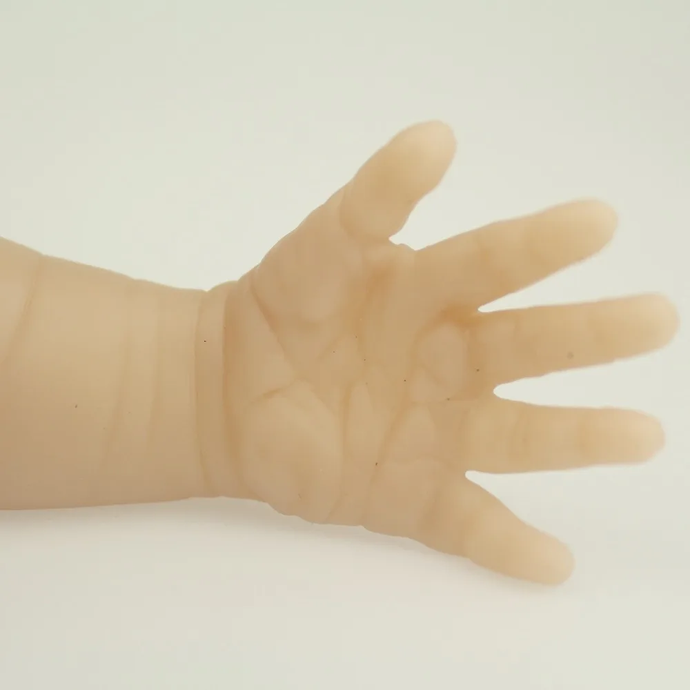 18 дюймов Reborn Спящая кукла плесень наборы мягкие виниловые DIY реалистичные новорожденные младенцы части тела голова руки ноги закрывающие глаза аксессуар
