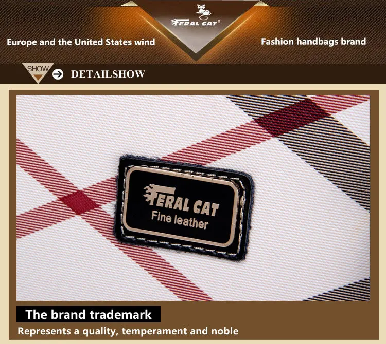 FERAL CAT Womens Fashion Elegant Ladies Handbags Messenger Bags Online Shoulder Bag75