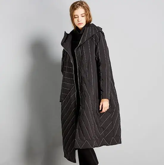 Women Down Coat Winter Casual Long Section White Duck Down Park 2018 New Thickening Warm Long Sleeve Snow Quilted Hooded Jacket Women Down Coat Winter Casual Long Section White Duck Down Park 2018 New Thickening Warm Long Sleeve Snow Quilted Hooded Jacket