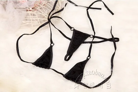 Sexy Women Micro Thong Underwear G-string Bra Mini Brazilian Bikini Set  Swimwear Sleepwear on Luulla