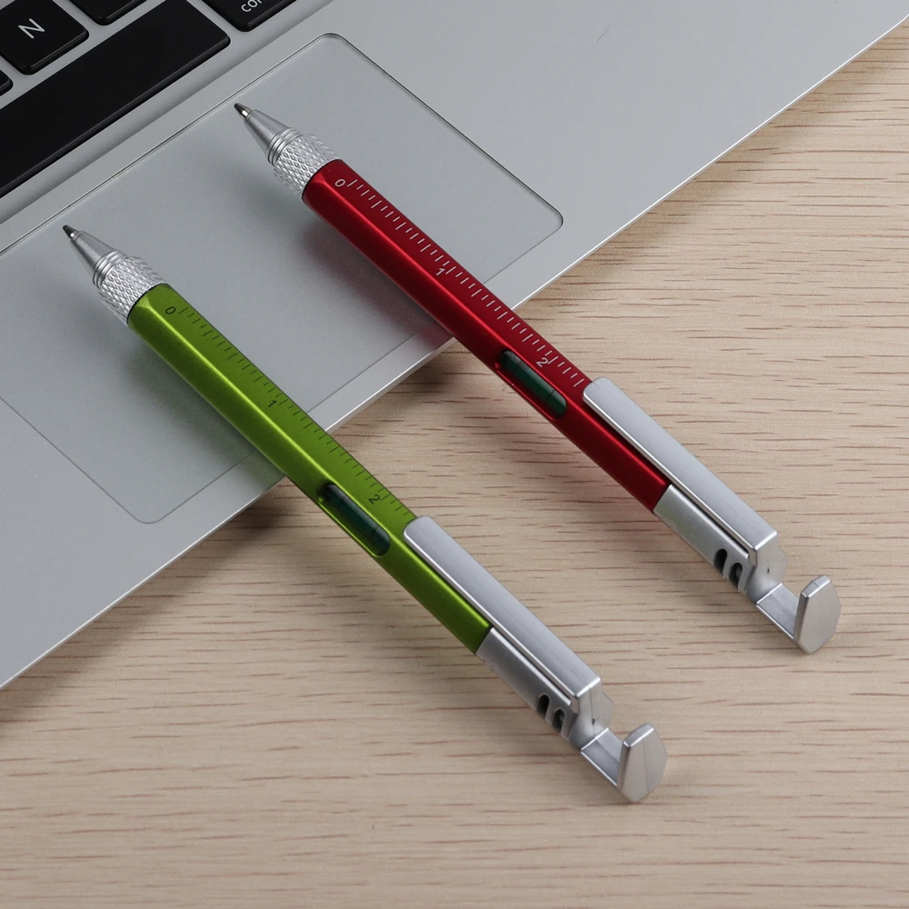 Baikingift многофункциональная ручка-отвертка шариковый держатель для ручек металлический Подарочный инструмент ручки для школы офисные канцелярские ручки