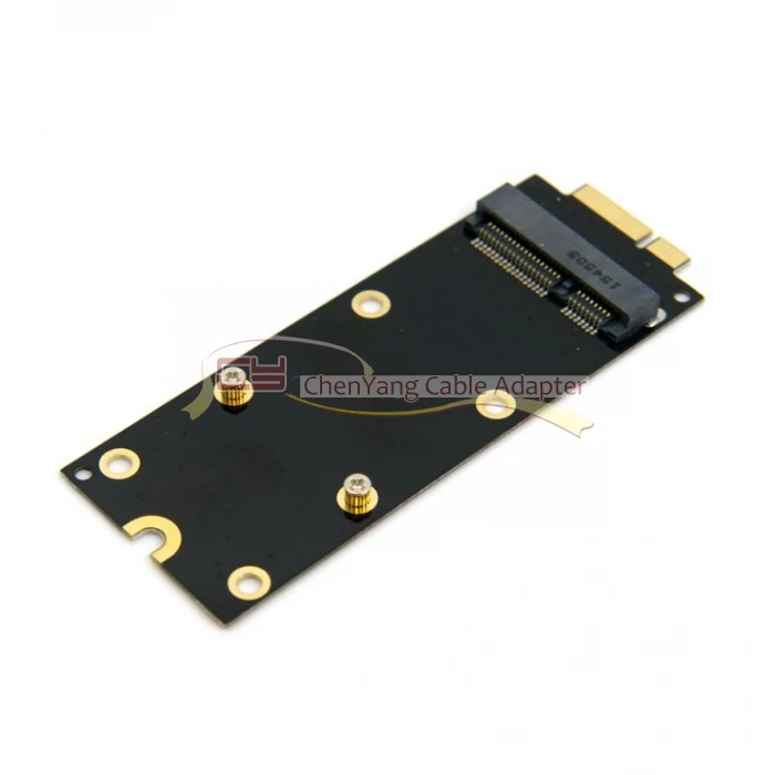 10 шт./партия mSATA SSD на 2012 book Pro retina i A1398 MC975 MC976 17+ 7pin SSD конвертер адаптер для карт высокого качества