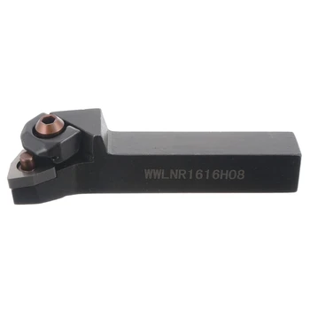 

1Pc Wwlnr1616H08 Tool Holder Boring Bar 16X125Mm + 4Pcs Wnmg0804 Inserts With L Wrench For Lathe Turning Tools