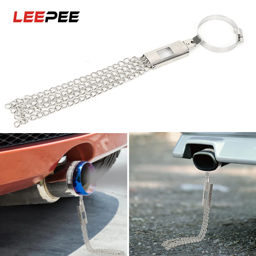 LEEPEE Антистатическая лента заземления Электростатическая избегающая внешних аксессуаров статический амортизатор выхлопной трубы подвеска
