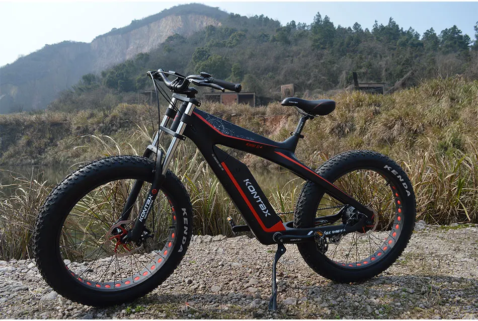 Clearance 2019 New Electric Beach Bike Snowmobiles Help Mountain Bike Off-road Bicycle Roller Roller Bike Fury Lithium Electricity 2