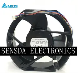 Para delta New EFB1548VHG 17251 17cm 48V 0.83A ventilador de refrigeración de unidad circular para 172*172*51mm