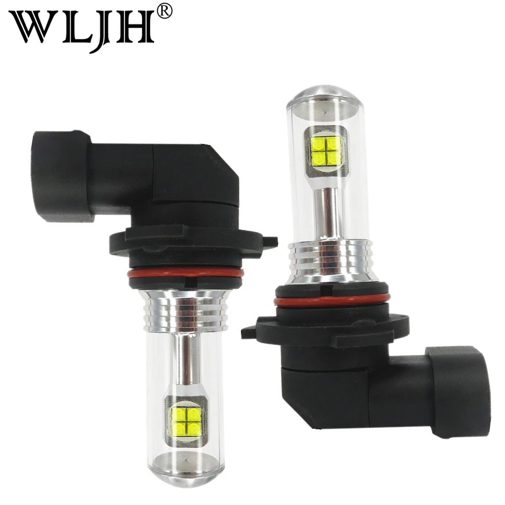 Lâmpadas de Condução Levou para Toyota Wljh Car Automotive Fog Diurna Lâmpada Drl 12 V-24 v 4runner Camry Corolla Avalon 4 2x Led 9006 Hb4