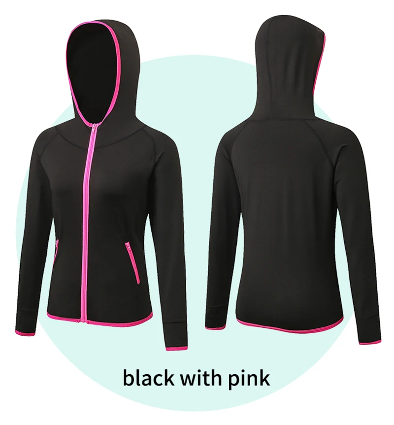 Новая женская куртка для бега с длинным рукавом, толстовка для занятий бегом, йогой, тренажерным залом, фитнесом, обтягивающее быстросохнущее дышащее спортивное пальто, спортивная одежда