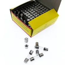 100 шт предохранители для быстропродуваемой трубки Ассорти Комплект 5 мм* 20 мм 250 В 0.1A/0.2A/0.5A/1A/2A/3A/4A/5A/8A/10A/15A/20A/ 25A/30A Стеклянные Предохранители