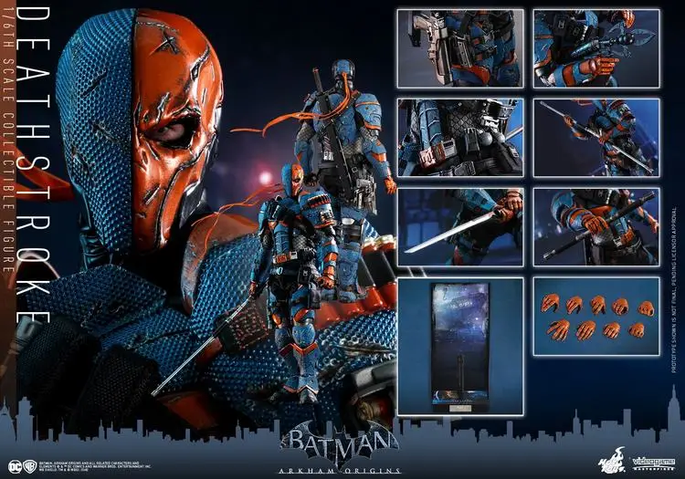 Полный набор 1/6 масштаб Бэтмен: Arkham Origins Deathstroke VGM30 фигурка игрушка Коллекционная фигурка кукла игрушки подарок с коробкой