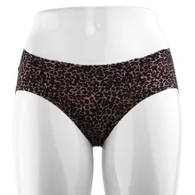 New Women Leopard Sexy Briefs Women Panties Padded Seamless Underwear Calcinha Brand Bragas Hip Enhancer Shaper Underwear Cueca