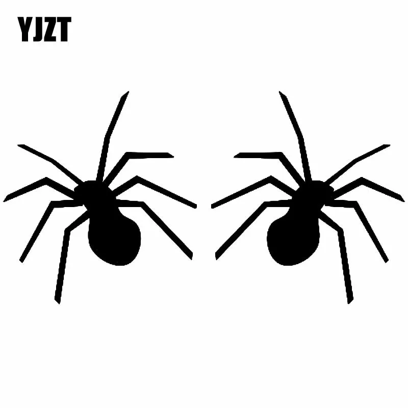 YJZT 2x14 6 см * Виниловая наклейка с Веном животным пауком Автомобильная