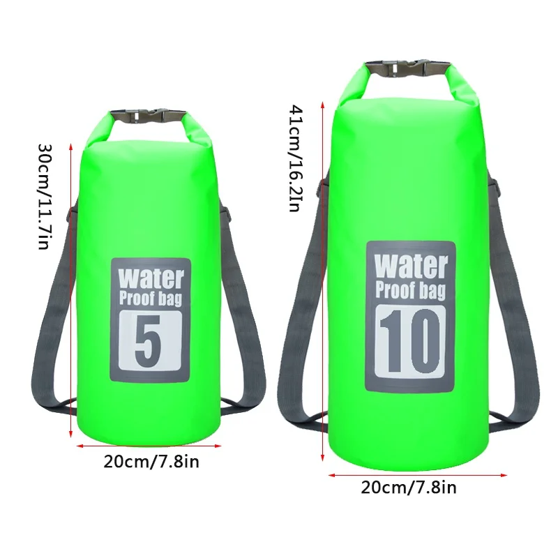 Речной пакет гидроизоляционные сумки сухой вверх мешок каноэ мешок рафтинг спортивные сумки комплект для наружного путешествия оборудование