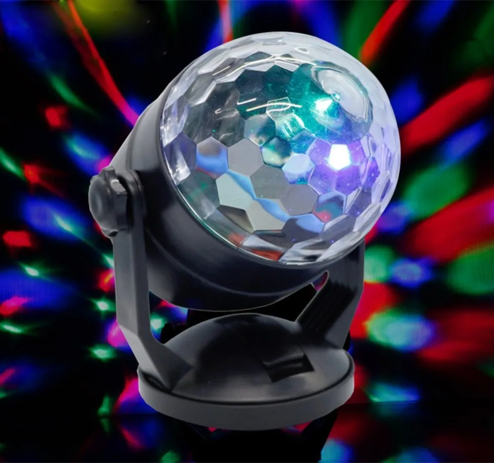 Портативный аккумулятор USB DJ диско шар Lumiere 3 Вт лазерный проектор RGB сценический