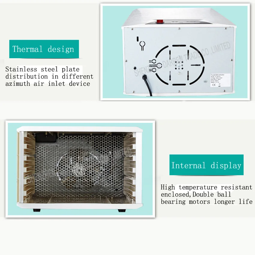 1 шт. 6 слойная машина для сушки пищевых продуктов, машина для сушки воздуха, фрукты, овощи, мясо домашних животных, еда, сушилка