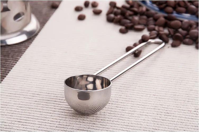 Coffee Scoop Long Handle Measuring Stirring Tea BeanGround Coffee Tea
