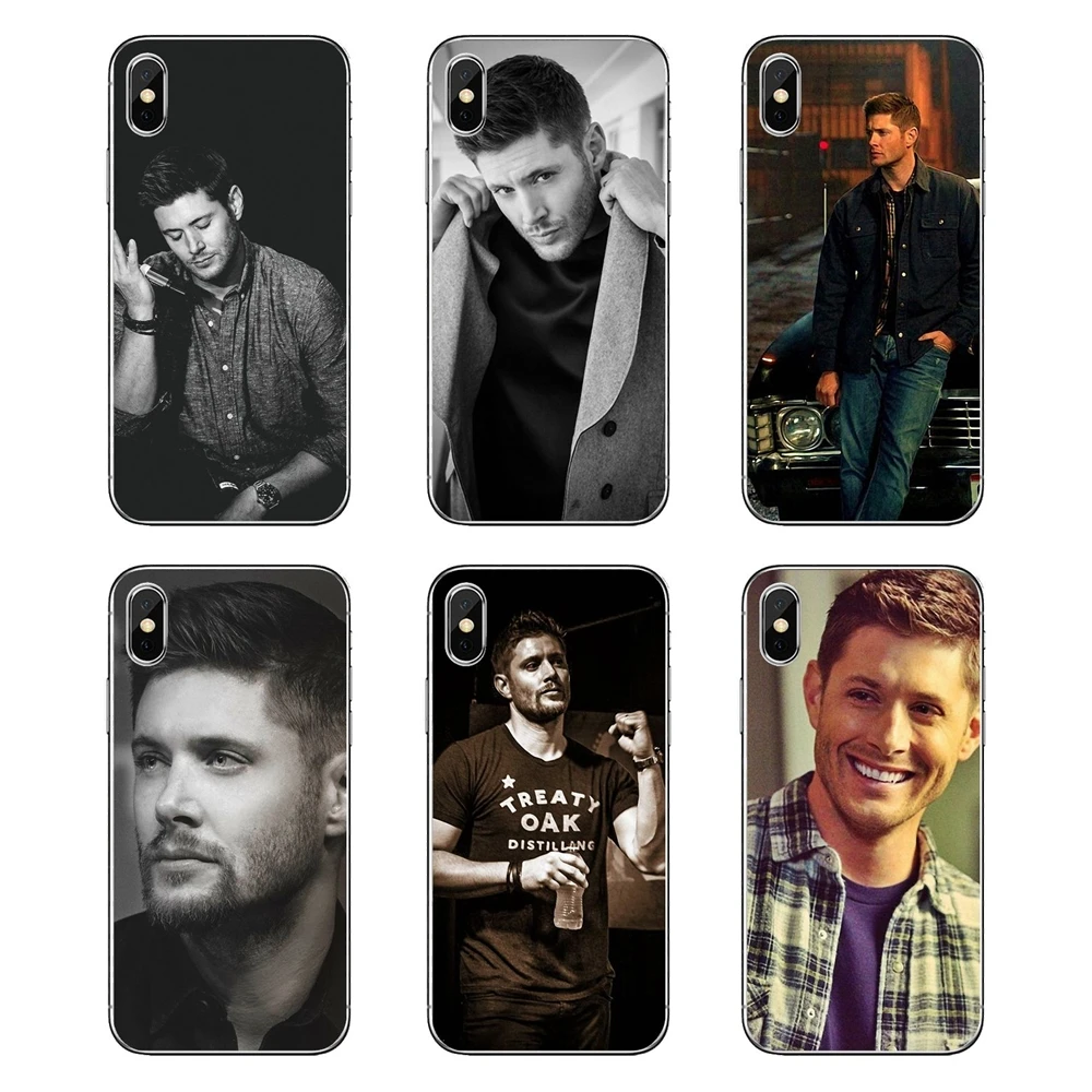 For Motorola Moto X4 E4 E5 G5 G5S G6 Z Z3 G3 C Play Plus Supernatural SPN Jensen Ackles USA Star Soft Transparent Shell Covers |