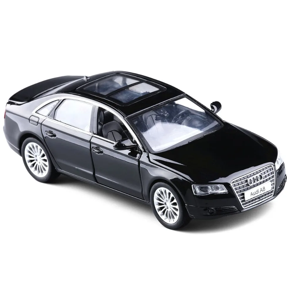 

1:32 A8 alloy car simulation model children's toys MS-103205 pull