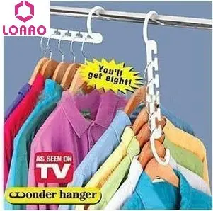 

magic hanger rack with hook organizer more sapce clothes hanger